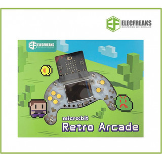 ELECFREAKS micro:bit arcade 遊戲把手 彩屏手柄式擴充板 (含micro:bit)