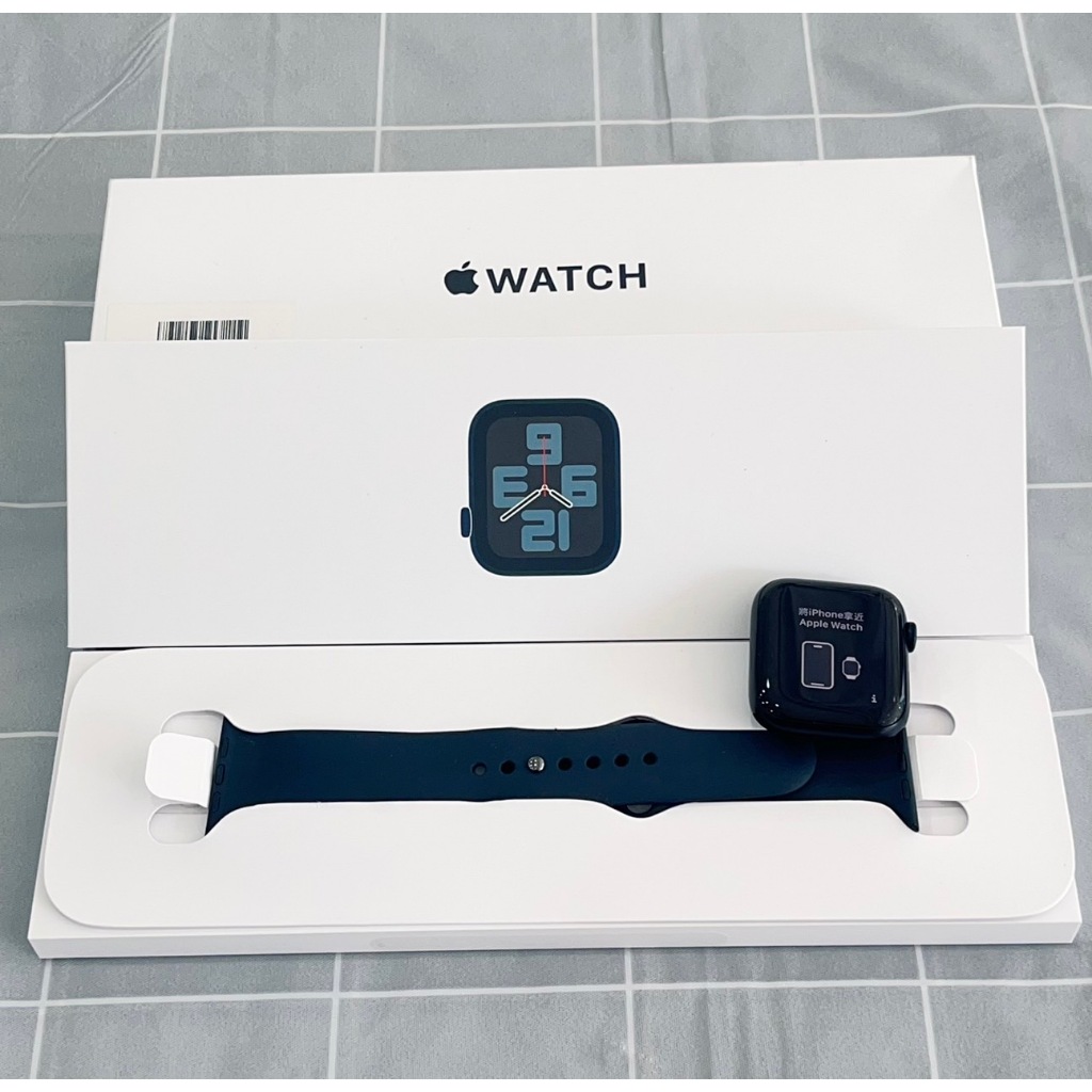【艾爾巴二手】Apple Watch SE2 LTE 44MM  A2724午夜色 #二手手錶#保固中#勝利店2W0QG