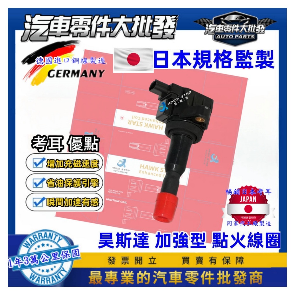 昊斯達 本田 FIT CITY 2008-2022年 CRZ COIL 加強型 考耳 點火放大器