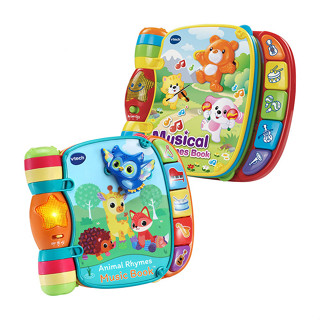 Vtech 音樂啟蒙學習翻翻書(小熊/貓頭鷹2款可選) / 寶寶玩具