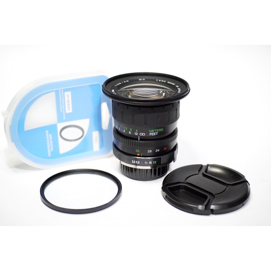 📷附實拍照📷[MD接環] Cosina 19-35mm F3.5-4.5 超廣角全片幅手動老鏡(送全新UV)