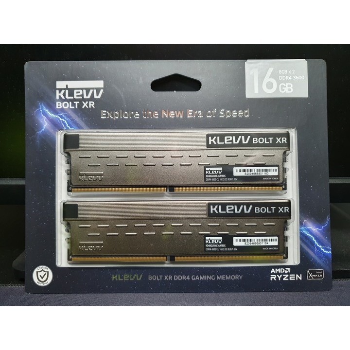 KLEVV科賦 8GBx2 DDR4-3600 BOLT XR系列/RAM記憶體