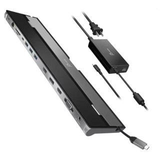 COSTCO 代購- J5create 13合1多功能筆電擴充基座 + 100W電源供應器 JCD543P可以附發票