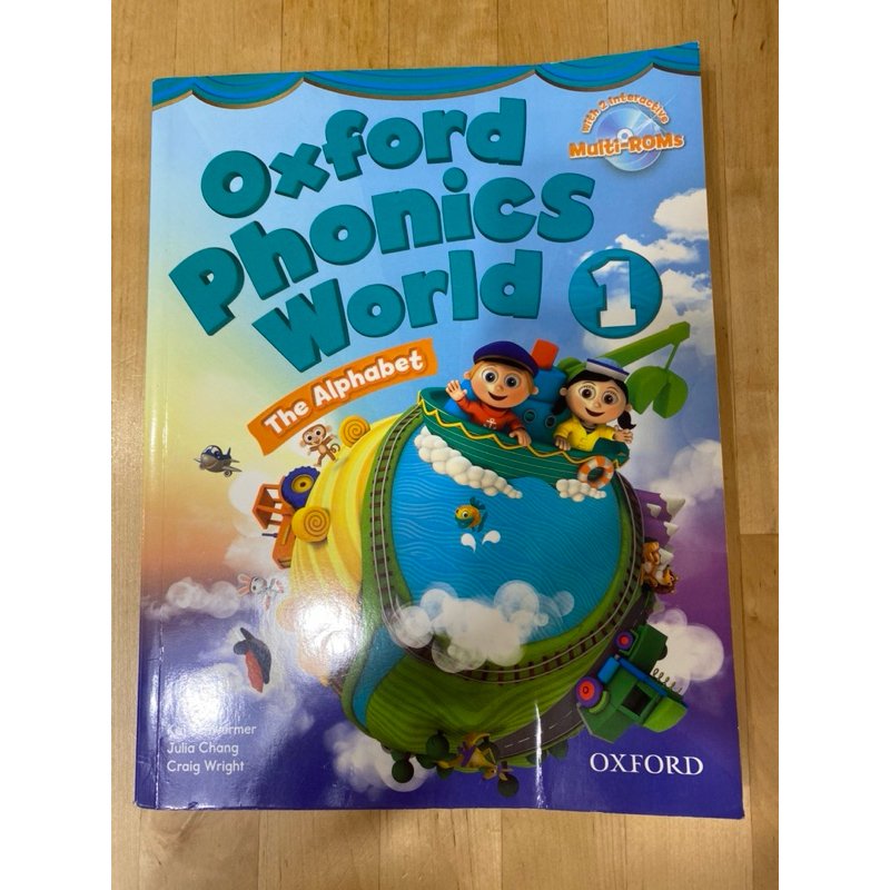 Oxford Phonics World課本第一冊+Workbook B1-5