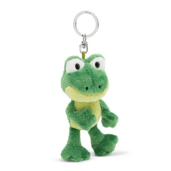 BEETLE 日本正版 NICI 青蛙 2024 鑰匙圈 娃娃 吊飾 絨毛玩具 FROG 呱呱