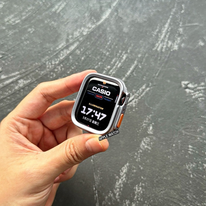 【現貨】Apple Watch 秒變Ultra殼 TPU軟殼 保護殼 防摔殼 45mm