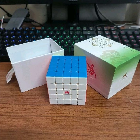 奇藝 魔方格 XMD 鴻 五階 Hong 5x5 磁力版 軸磁 UV鑽面 魔術方塊 魔方 益智玩具