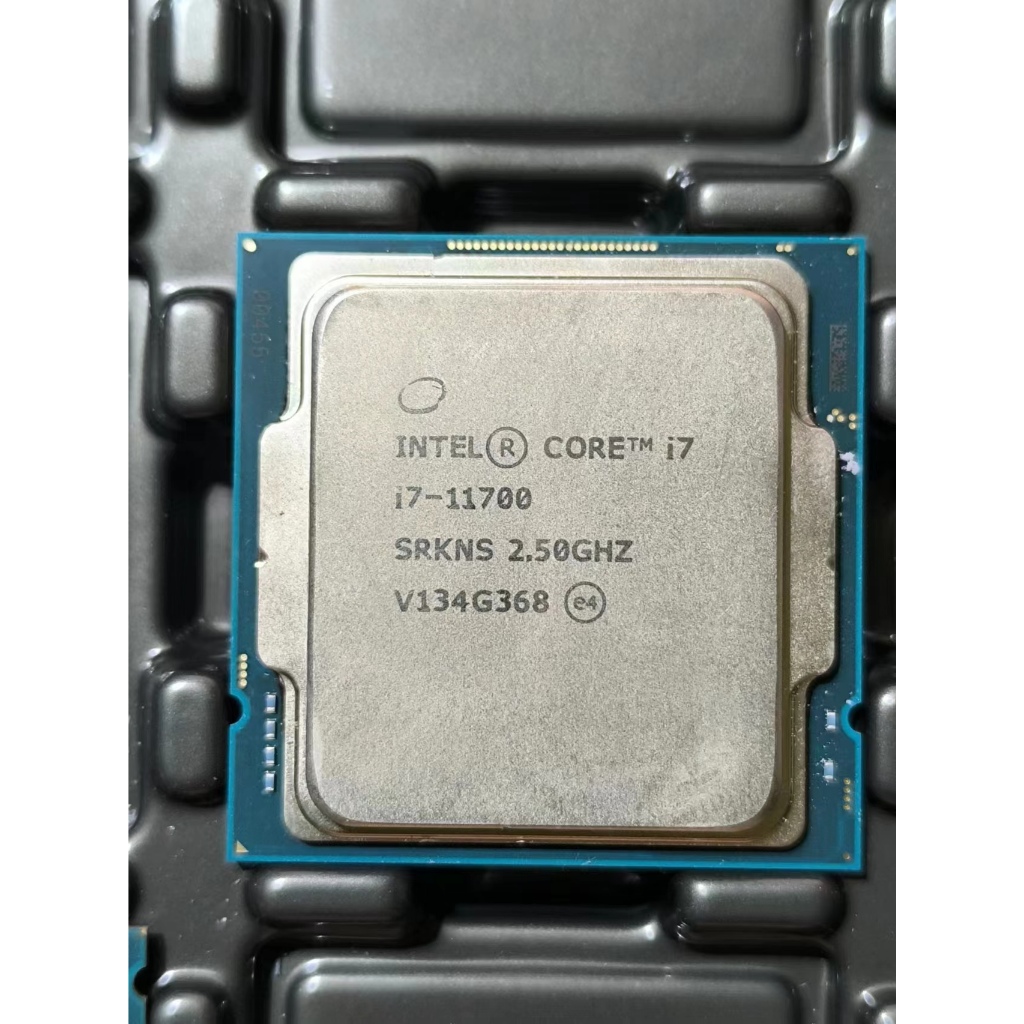 INTEL i7-11700 i7 11700 正式版 處理器 11代 CPU 拆機 保固120天 非 10700