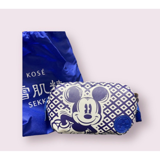 kose 高絲雪肌精 限定滿額禮 米奇米老鼠 Disney迪士尼聯名化妝包/收納包