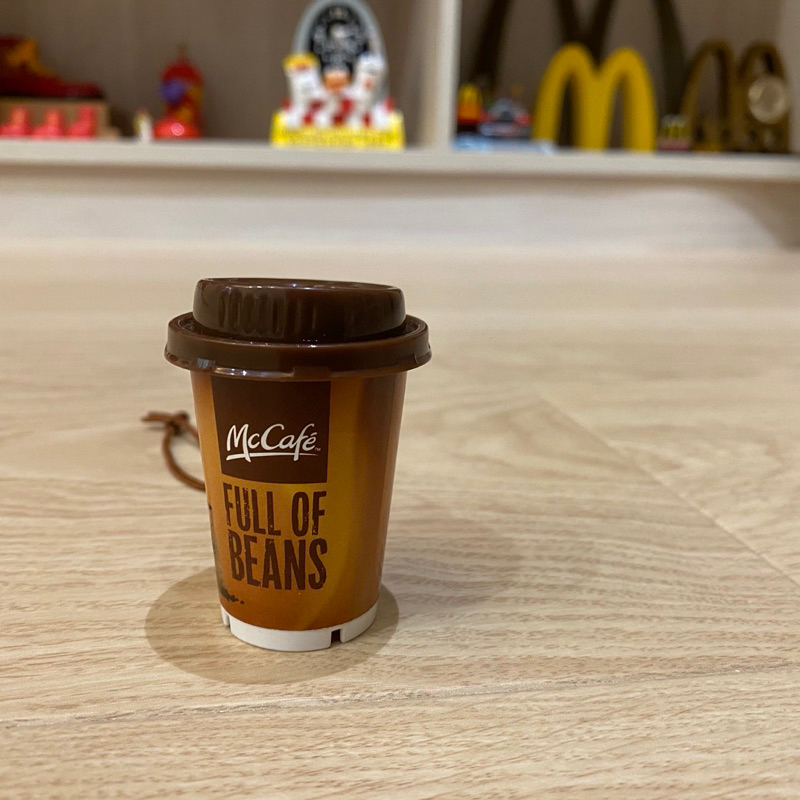 麥當勞咖啡小吊飾 塑膠製