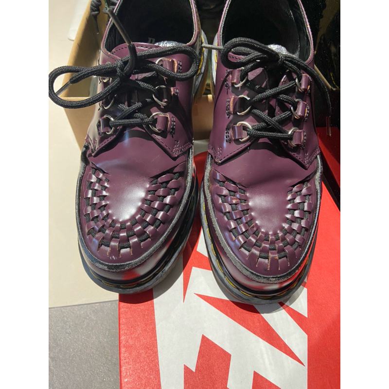 二手馬汀鞋 紫色龐克風 Dr.Martens