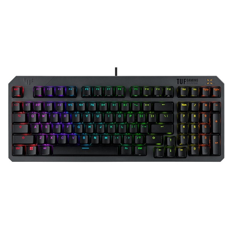 【送鼠墊】米特3C數位–ASUS 華碩 TUF Gaming K3 GEN II 機械式光學鍵盤 青軸/紅軸