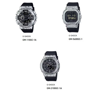 [幸福時刻]CASIO卡西歐G-SHOCK絕對強悍不鏽鋼錶殼金屬材質GM-5600GC-1 GM-110GC-1A