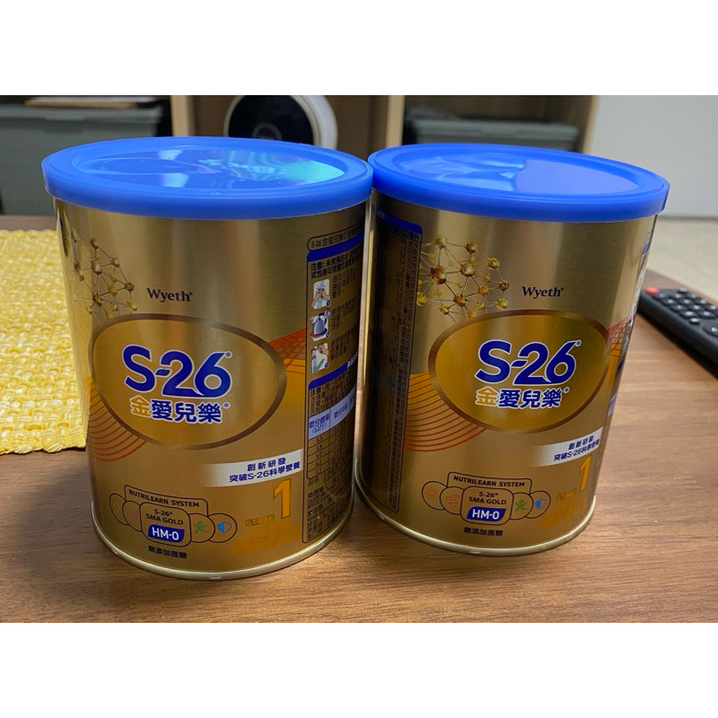 s26 金愛兒樂（1）/兩罐全新未開400克/效期至2025.10.12