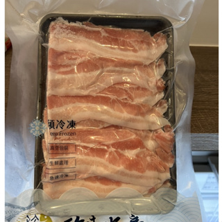 【利塔漁市】台灣豬五花 火鍋肉片 200g /盒