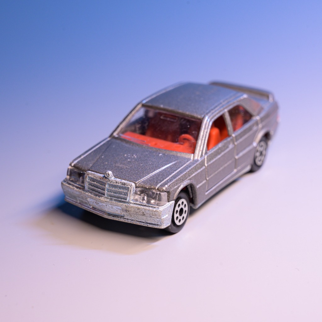 𝗕𝗔𝗖𝗢𝗡 𝗦𝘁𝘂𝗱𝗶𝗼 | Majorette 賓士 Mercedes-Benz 190E 老玩具車 法國 老美捷輪