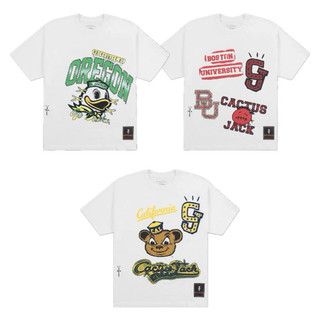 〖LIT-select〗Travis Scott CJ x Mitchell & Ness 美國大學 短袖 短T