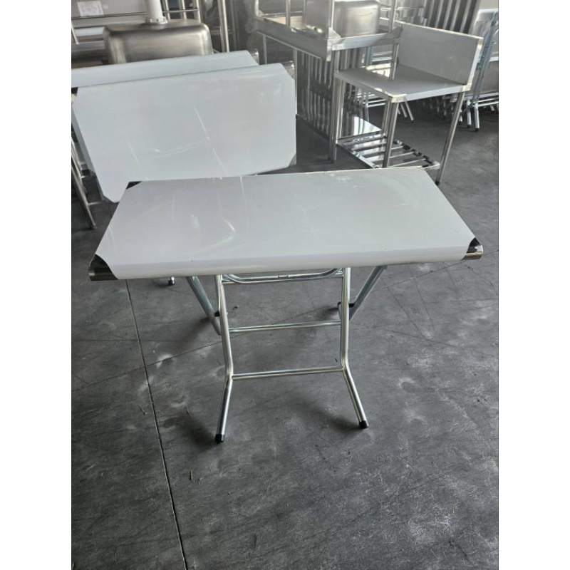 全新白鐵折疊桌長3尺×1.5尺高75