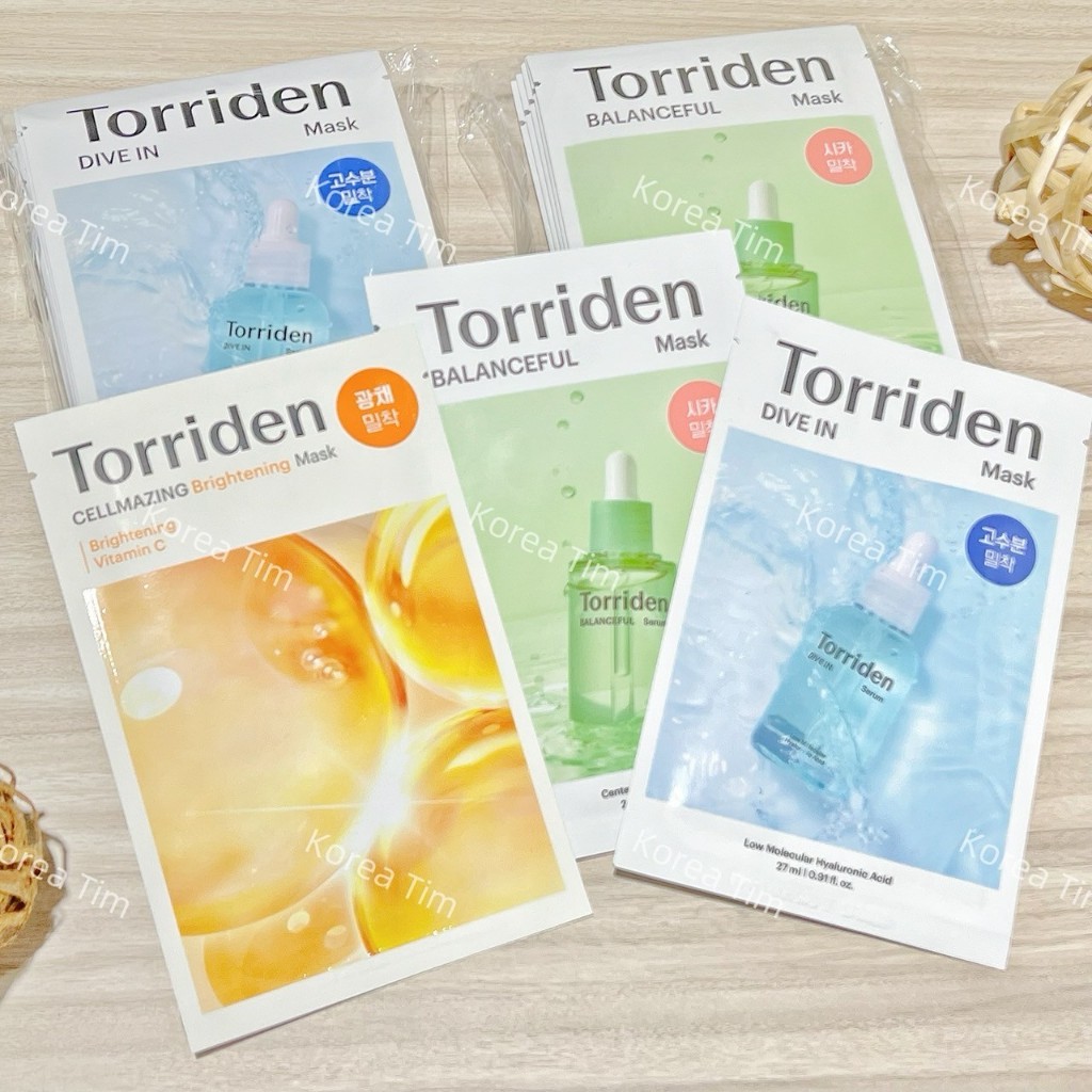 韓國Torriden DIVE-IN 5D微分子 低分子玻尿酸保濕面膜