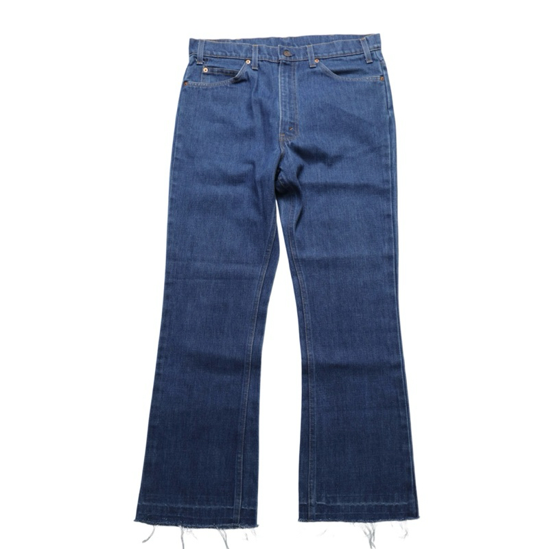 「富士鳥」古著 （35W) 80s Levi’s 517 美國製 丹寧靴型褲 牛仔褲(517-0917)