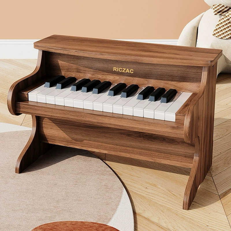 德國RICZAC木質小鋼琴 兒童電子琴初學女孩寶寶嬰幼兒男玩具禮物