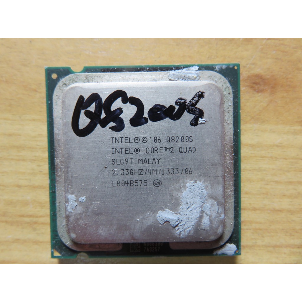 C.P5/S775CPU-Intel Core 2 處理器 Q8200S 4M 快取記憶體，2.3GHz 直購價50