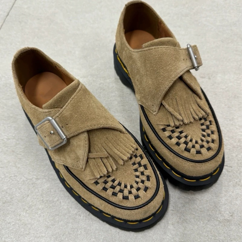 Dr.Martens RAMSEY CREEPERS 麂皮 流蘇 編織 孟克鞋 馬丁鞋 馬汀 相似款