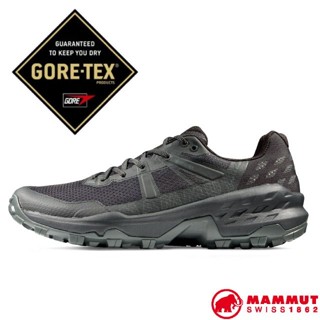 【MAMMUT 長毛象】男 款低筒健行鞋 Sertig II Low GTX Men 登山鞋 健行鞋_黑_04280