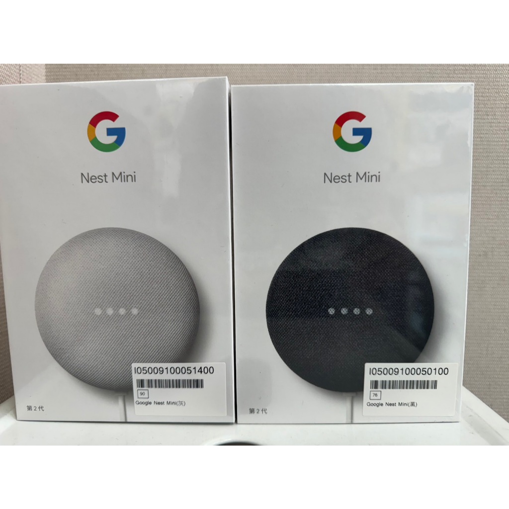 Google Nest Mini 第2代 中文 智慧聲控喇叭 台灣公司貨 智慧音箱/智慧語音助理