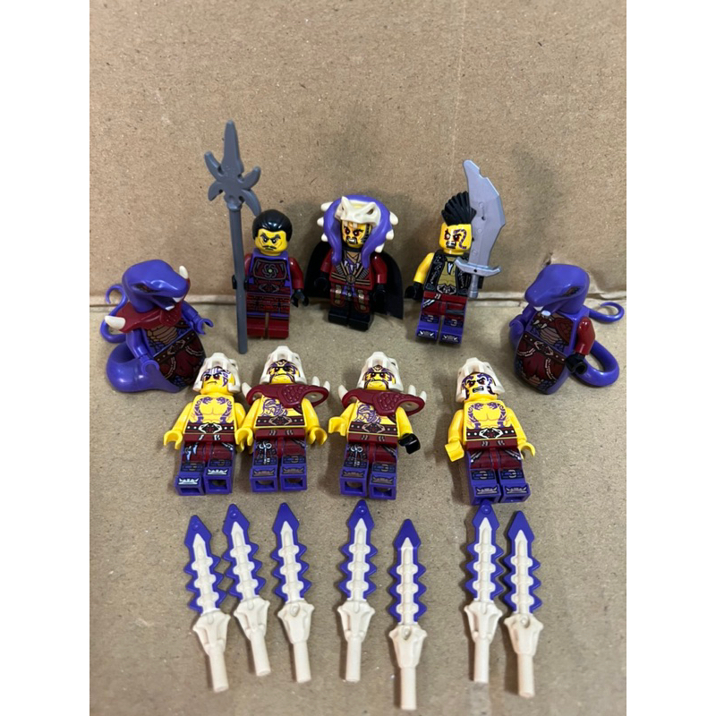 《蘇大樂高》LEGO 70749 等 蛇族人偶 旋風忍者系列（二手）人偶