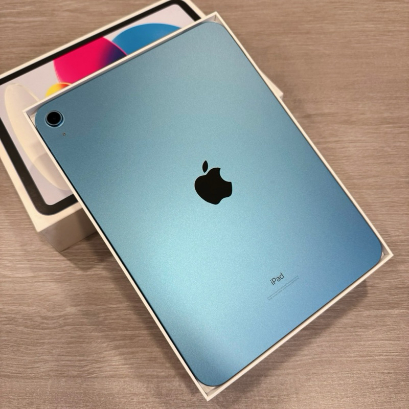 全新♠️ ［僅拆封未啟用 保固一年］ iPad10 256G WiFi 藍色