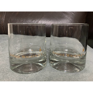 JOHNNIE WALKER 約翰走路 金色 厚底 威士忌 酒杯