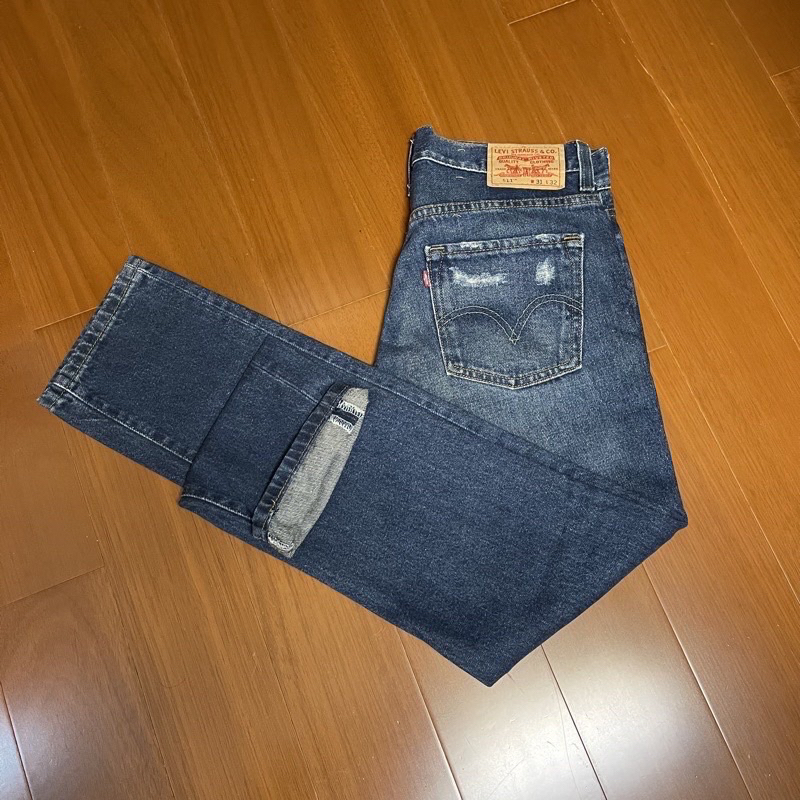 （Size 31/32) Levi’s 511 修身牛仔褲(H)