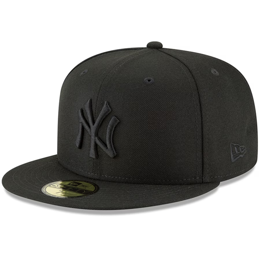New Era MLB 紐約洋基 全黑款 59FIFTY 全封帽