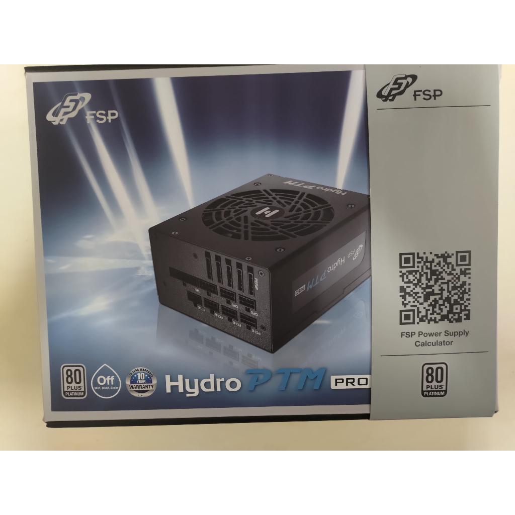 FSP全漢1200W白金ATX3.0 Hydro PTM PRO 80Puls電源供應器