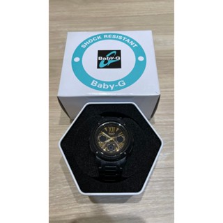 《二手》CASIO 卡西歐 黑金手錶 BABY-G (BGA-153) 黑金指針手錶