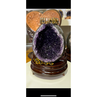 （售出）御見水晶/紫水晶/紫晶洞/烏拉圭帝紫/小牙滿天星龍蛋-A01