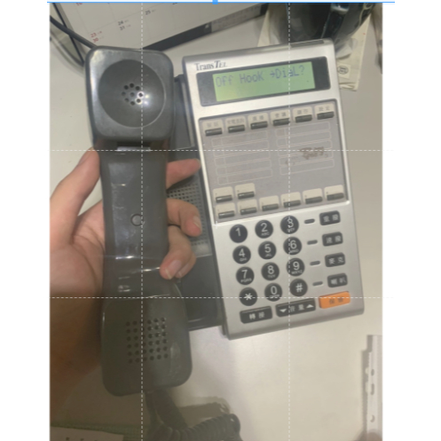 辦公室電話 TRANSTEL DK6 -8D 二手 狀態良好