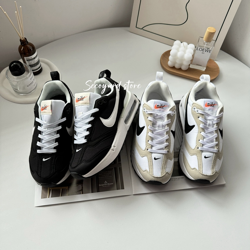 韓國🇰🇷代購🔥Nike air max dawn 復古 灰白色 白紫 黑白 緩震 麂皮 氣墊 慢跑鞋 運動休閒鞋 跑步鞋