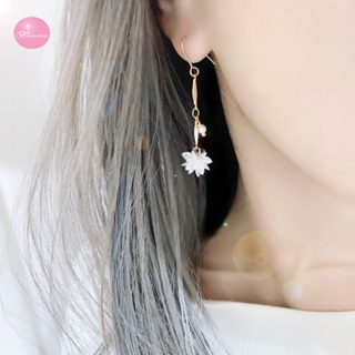 韓國 小小珍珠結晶 耳環 夾式 針式 台灣現貨【Bonjouracc】