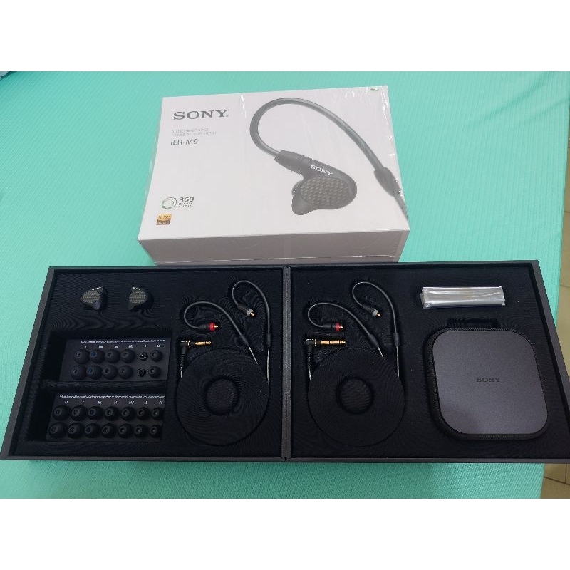 二手美品 公司貨 Sony IER-M9 入耳式監聽耳機