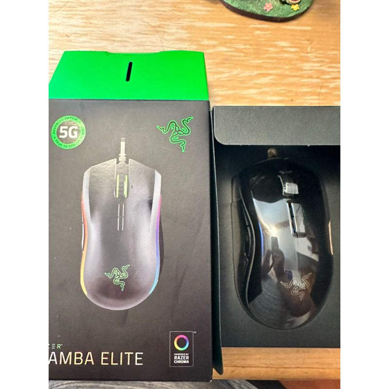 售二手RAZER MEMBA ELITE曼巴精英版滑鼠，功能正常