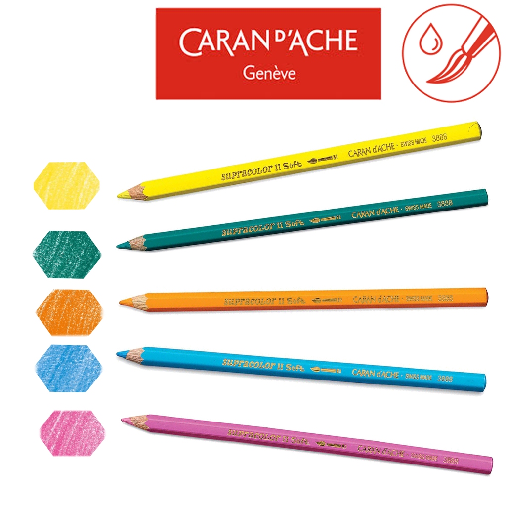 松林 瑞士卡達水性色鉛筆3888 色號201-499 賣場3/3單支 SUPERCOLOR 3888 專家級水溶性色鉛筆