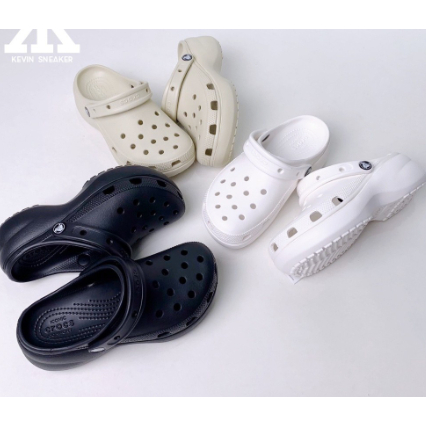 crocs classic platform clogs 雲朵鞋 洞洞鞋 穆勒鞋 增高 厚底 防水 206750