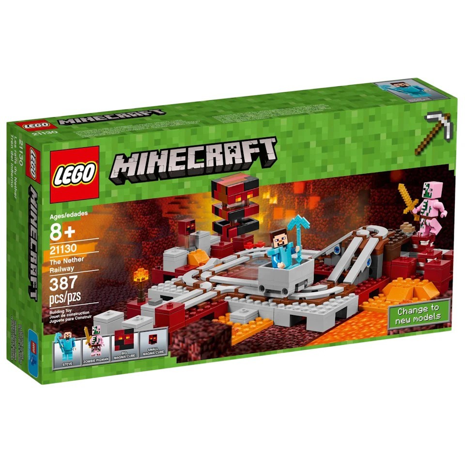 LEGO 21130 Minecraft 正版 地獄 熔岩 我的創世神