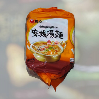 韓國 農心 安城湯麵 韓國泡麵 辛辣 烏龍麵 泡麵 農心泡麵 500g