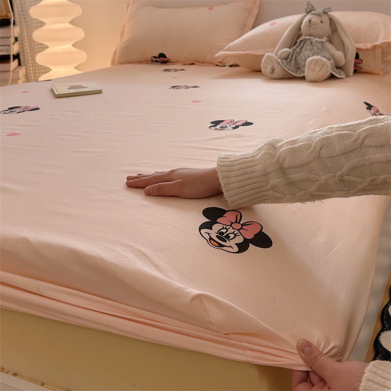 【AC】迪士尼多款式卡通床包 可愛床包 精梳棉床包 雲朵棉 套組 床罩 三件組床包 單人/雙人床包 加大 床包組/被套