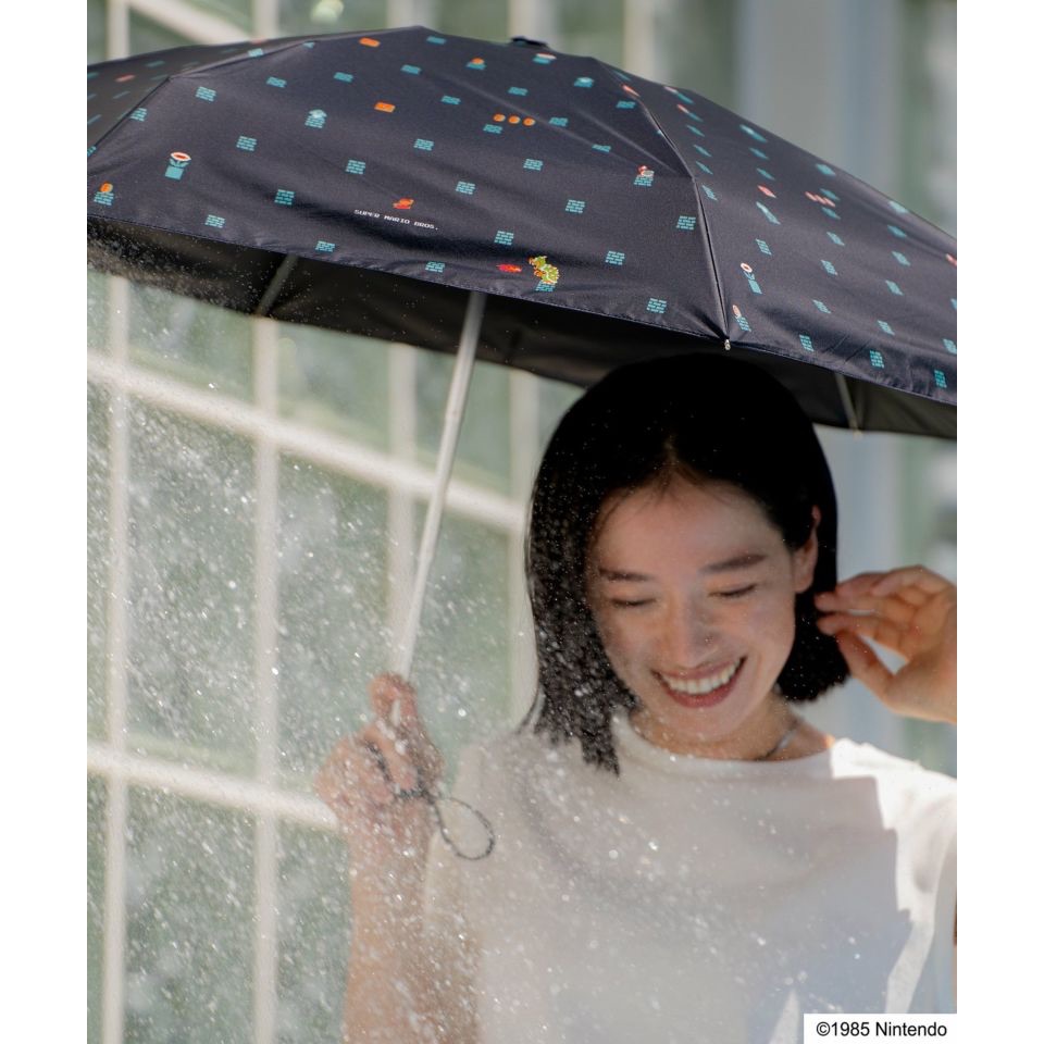 沛吉兔日貨館。日本直送 現貨在台 wpc 抗UV遮陽 陽傘 雨傘 隨身攜帶 折疊傘 超級瑪莉 馬力歐 瑪莉歐 瑪利兄弟