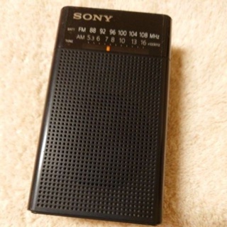 SONY ICF-P26 AM/FM 收音機 二手