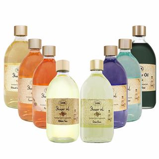 【SABON】沐浴油 500ml｜D222771 沐浴 玫瑰 經典 白茶 綠玫瑰 麝香 薰衣草 以色列 滋潤 保濕